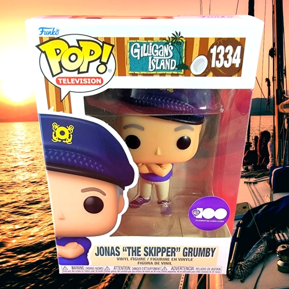 Jonas "the skipper" grumby funko #1334 (nib) - Picture 1 of 7